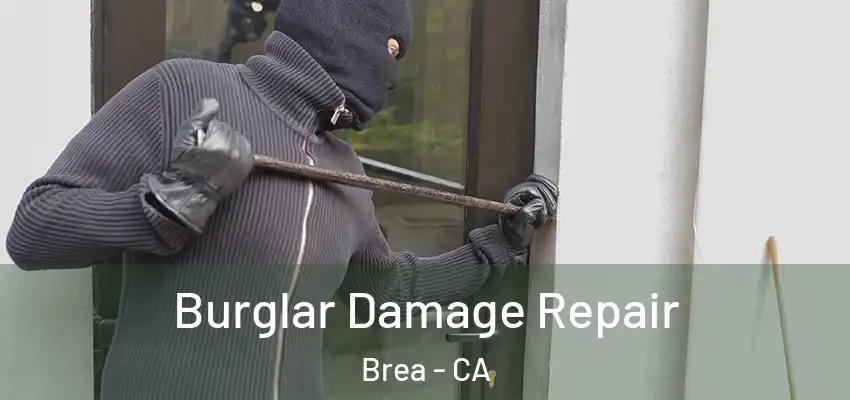 Burglar Damage Repair Brea - CA
