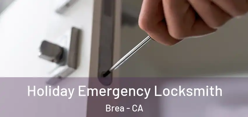 Holiday Emergency Locksmith Brea - CA